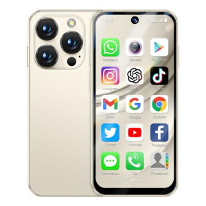 SOYES XS19 Pro, 6 Go + 128 Go, 3,8 pouces, Android 12.0, MTK6762 Quad Core, Réseau : 4G, Double SIM, GPS, OTG, Compatible Google Play Store (Beige) SS868Q682-20